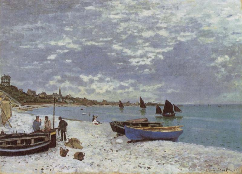  The Beach at Saint-Adresse